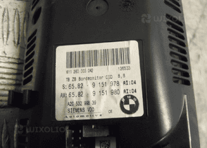 Wyświetlacz nawigacja Komputer BMW e60 A2C53112979 5