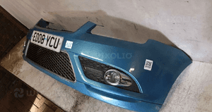 Zderzak przód przedni ford focus MK.2 2 ii cabrio niebieski błękitny halogeny 3