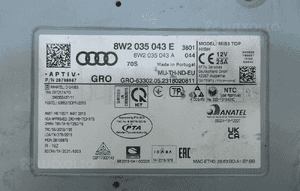 AUDI STEROWNIK MODUŁ NAWIGACJA CZYTNIK MULTIMEDIALNY MIB3 8W2035043E 5