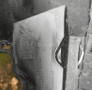 ZDERzak przód gril focus mk 4 lift 8