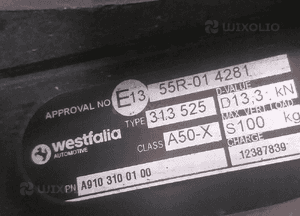 HAK HOLOWNICZY MERCEDES SPRINTER W907 W910 A9103100100 3