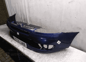 Zderzak przód przedni do citroen C4 eged granat granatowy 2