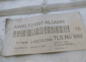 JAGUAR XJ X351 OSŁONA NAKŁADKA SŁUPKA DRZWI 10