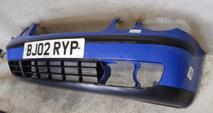 Zderzak przód przedni do vw volkswagen polo 9N LA5F niebieski 3