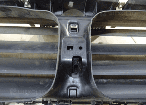 BMW 5 F10 F11 wlot powietrza  ŻALUZJA ROLETA PRZÓD 720078720 oryginał 12