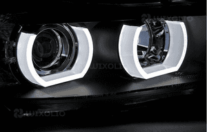 LAMPY REFLEKTORY DO BMW E90/E91 OD 2005 DO 2008 Roku LED 3D GRATIS  H1, H7 5