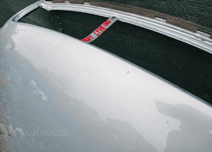 Maska Pokrywa Silnika Przód Przednia LY7R Blekitna Audi A4 B6 Oryginalny Lakier 13
