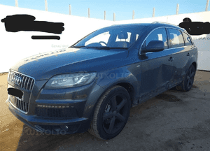 Audi Q7 4L lift s-line 3.0D przód oryginał maska zderzak blotnik pas kolor 1