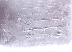 Passat B5 wzmocnienie oslona zderzaka przod 3B0807189 radom 5