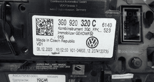 Vw passat B8 arteon virtual cockpit licznik zegar uszkodzony 3G0920320C 5
