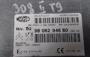 Peugeot 308 ii T9 - 987568180, 0263004465, 9677848780, 9808294680, 9678381877, 98072689ZD, 1303145XZD, 96782700, 9801108980, 98088086XU, 96777660ZD, 9808284180 6