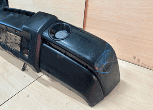 Zderzak zielony przód przedni halogen Land Rover Discovery II 2 2002-2004 lift lifting l318 5