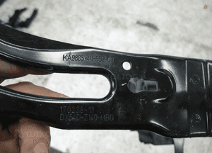 Bmw F20 F30 wspornik okular lewy przód 170238-11 4