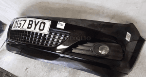Zderzak przód przedni opel astra h 3 iii gtc kod kolor Z20R gtc czarny halogeny 3