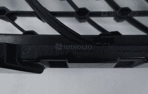 Mercedes glc X253 amg atrapa grill zderzaka 15-22 A2538807701 11