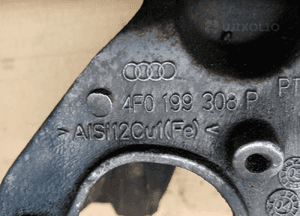 Łapa mocowanie wspornik silnika Audi A6 C6 2.0 TDI 4F0199308P 6