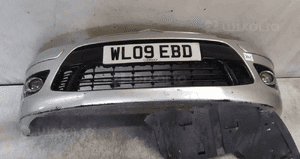 Zderzak przód przedni do citroen C4 lift fl halogeny ezrc srebrny 1