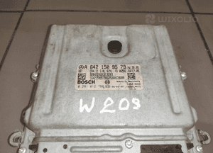 Mercedes W209 3.0CDI zestaw startowy komputer silnika ecu stacyjka kluczyk 14
