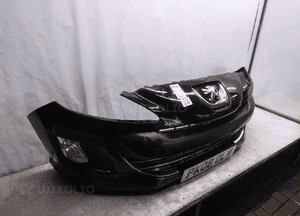 Zderzak przód przedni do peugeot 308 lift + halogeny kod kolor ktvd exl czarny 4