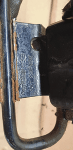Zawias zawiasy drzwi lewy tył para VW Passat B6 3C9833411A 4