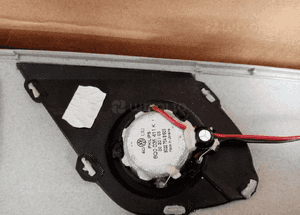 Osłona poszycie słupka lewy przód VW Polo 9N 6Q0867233F 3