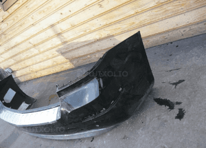 Mercedes glk lift zderzak tylny 12- 2