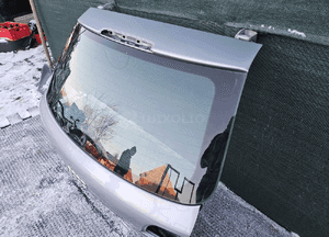 Klapa Bagaznika Szyba Srebrna Szara Audi A3 8P Sportback 5 D Drzwi 9