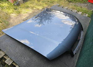 Maska Pokrywa Silnika Przód Przednia LX7Z Szara Audi A4 B6 Oryginalny Lakier 15