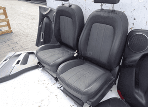 Fotele siedzenia półskóra grzane opel antara 3