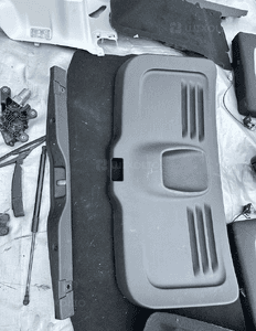 Smart 453 forfour tapicerka osłona słupek siedzisko listwa panel osłona plastik 8