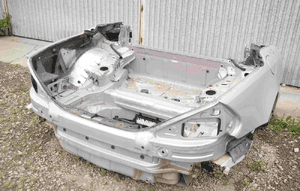 Cwiartka błotnik prawy lewy mercedes sl R230 kolor 744 6