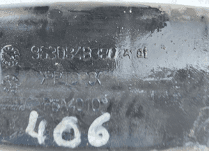 Rura rezonator powietrza peugeot 406 2.0 16V 9630848380 3