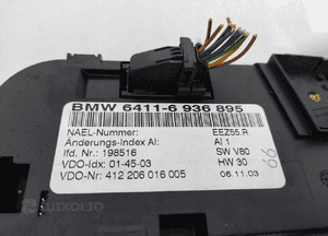 Panel klimatyzacji nawiewu bmw Z4 E85 6936895 2002-2006 4