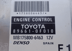 Komputer corolla verso 2.0 D4D 89661-0F010 radom 3