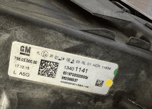 OPEL ASTRA K REFLEKTOR SOCZEWKA LED LEWY 4