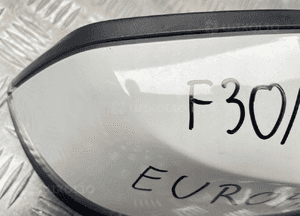 Bmw F30 F31 lusterko prawe 6 pin europa A300 alpinweiss 8