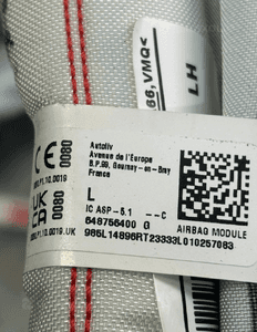 Airbag kurtyna lewa dacia sandero iii 3 985L14896R 2