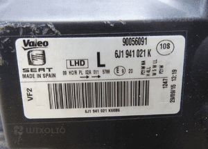 SEAT IBIZA 6J0 LIFT - lampa przednia lewa 6j1941021k 10