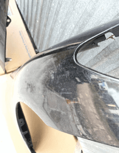 Mercedes CL 216 błotnik czarny c 197  ślizg błotnika lewy prawy 3