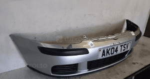 Zderzak przód przedni vw volkswagen golf 5 v LA7W srebrny 3