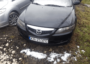 Mazda 6 02-07 Maska lampa zderzak pas atrapa 29Y 8