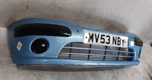 Zderzak przód przedni citroen C3 knbc błękitny 4