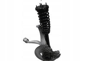 JAGUAR XF X250 MCPHERSON AMORTYZATOR ZWROTNICA LEWY PRZÓD PRZEDNIA 1