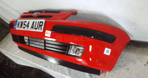 ^ ZDERZAK PRZÓD PRZEDNI DO HYUNDAI GETZ HALOGENY CZERWONY HL 3