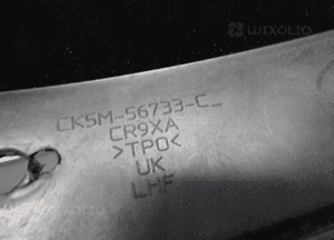 Range vogue L405 listwa błotnika chlapacz przód 6