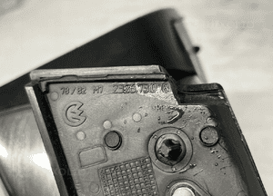 LUSTERKO PRAWE PEUGEOT 2008 208 2013- 11PIN 232673078 UK 10