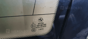 Szyba karoseryjna prawy tył tylna prawa BMW 5 E61 AS3 4