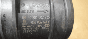 Przepływomierz powietrza VW Passat B6 2.0 TDI 03G906461C 0281002735 5