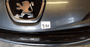 Zderzak przód przedni do peugeot 207 ezwd szary 2