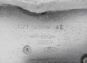 Nadkole lewy tył tylne lewe Ford Mondeo MK3 1S71-N278B51-AE 5